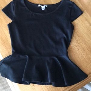 Peplum top